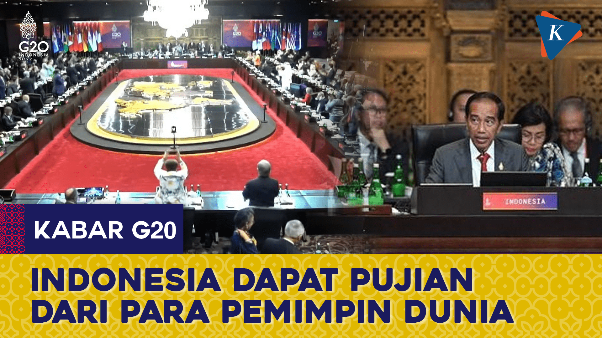 Sejumlah Pemimpin Dunia Menyanjung Presidensi G20 Indonesia
