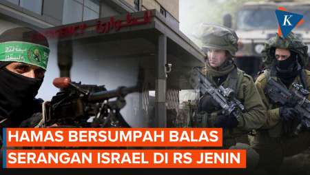 1 Anggotanya Terbunuh, Hamas Bersumpah Balas Serangan Israel di RS Ibn Sina Jenin