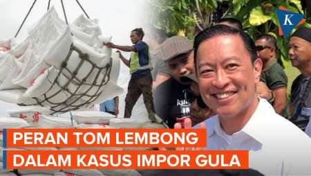 Teken Izin Impor Saat RI Surplus Gula, Tom Lembong Jadi Tersangka