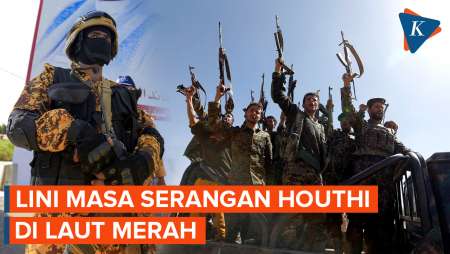 Lini Masa Serangan Houthi terhadap Kapal-kapal di Laut Merah