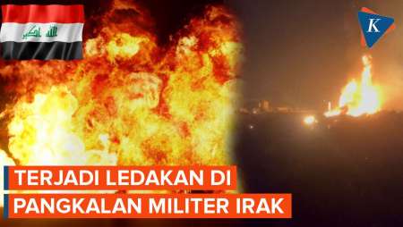 Ledakan Terjadi di Pangkalan Militer Pro-Iran di Irak, Berbarengan Saat Israel Menyerang