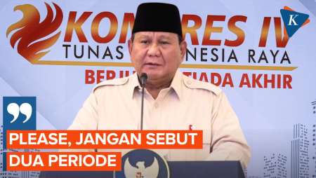 Soal Dua Periode, Prabowo: Hanya Tuhan dan Saya yang Tahu