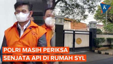 Bareskrim Masih Periksa Kepemilikan Senjata Api di Rumah Syahrul Yasin Limpo