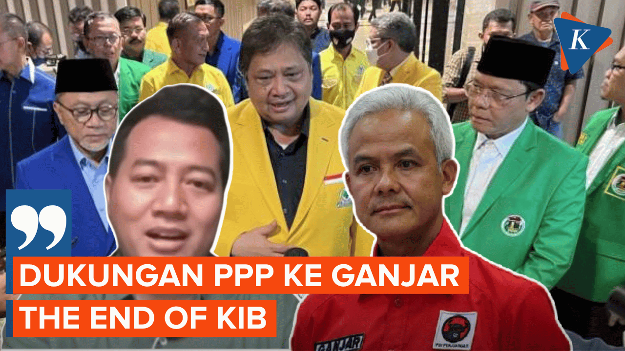 PPP Resmi Dukung Ganjar, KIB di Ujung Perpisahan?