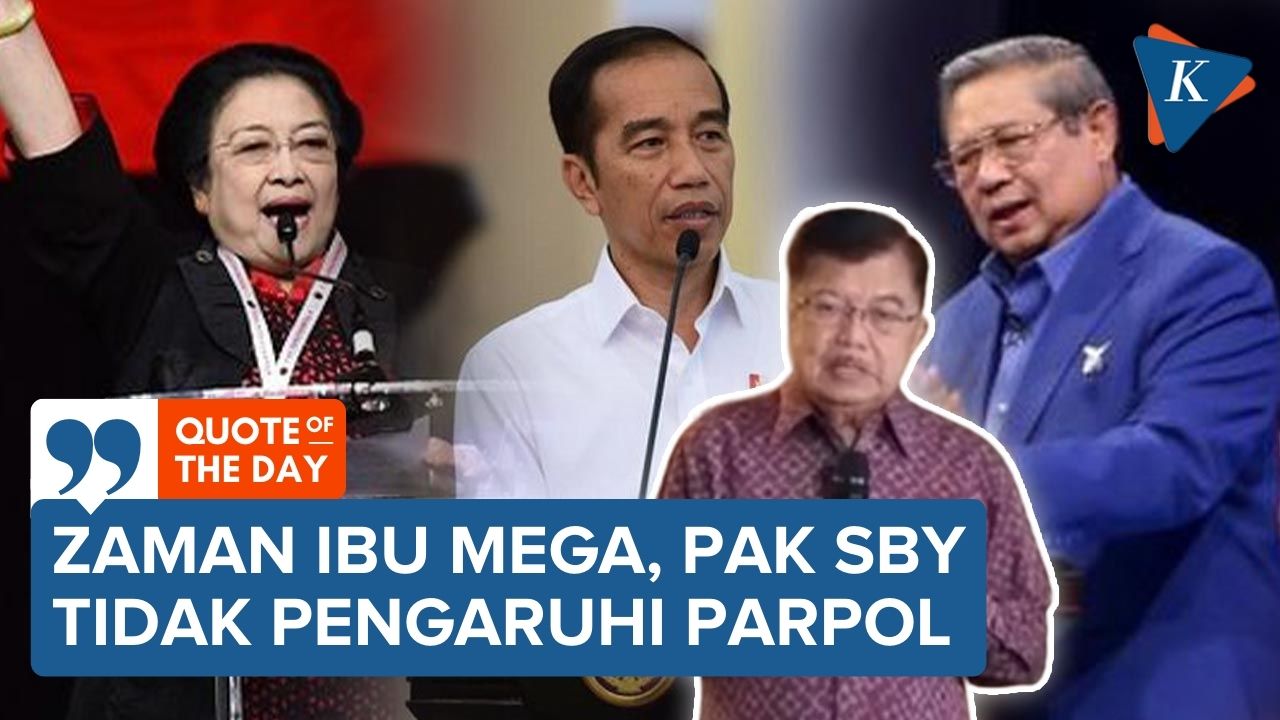 Beda Sikap Jokowi dan JK soal Urusan Pilpres