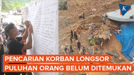 Korban Longsor Tambang Emas di Gorontalo Bertambah, 30 Orang Hilang