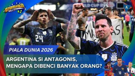 Argentina Dijuluki "Si Antagonis" Piala Dunia, Kenapa Dibenci Banyak Orang?
