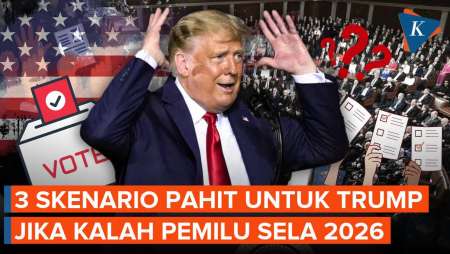 Tiga Skenario Terburuk Bagi Trump Jika Kalah Di Pemilu Sela 2026