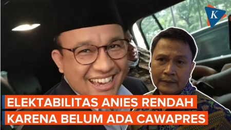 Elektabilitas Anies di Bawah Ganjar dan Prabowo, PKS: Karena Belum Ada Cawapres