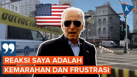 Respons Joe Biden soal Insiden Truk Tabrak Kerumunan di AS yang Menewaskan 15 Orang