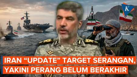 Iran Tegaskan Perang Lawan AS-Israel Belum Usai, Target Serangan Terus Diperbarui