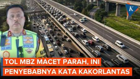 Tol MBZ Macet Parah, Kakorlantas Ungkap Karena Mobil Bermasalah Dan Parkir Di Bahu Jalan