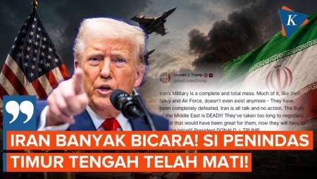 Trump Sebut Iran "Si Penindas Timur Tengah" Yang Kebanyakan Negosiasi