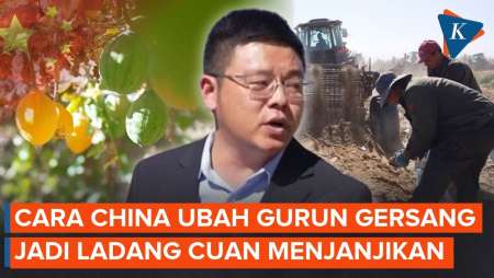 Cara China Sulap Gurun Berjuluk “Lautan Kematian” Jadi Ladang Cuan