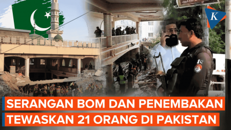 Serangan Bom dan Penembakan Guncang Pakistan, 21 Tewas dan 80 Luka-luka
