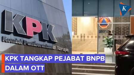 KPK Gelar OTT di BNPB, Ada Pejabat Ditangkap