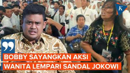 Bobby Nasution Tanggapi soal Wanita Lempar Sandal Saat Kegiatan Jokowi di Deli Serdang