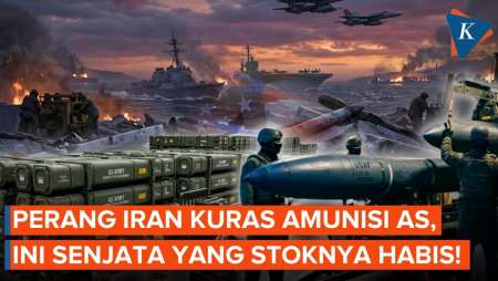 Perang Iran Kuras Senjata AS, Stok Bisa Pulih 5 Tahun Lagi?