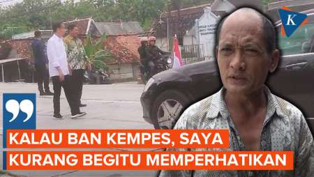 Kesaksian Warga soal Viral Mobil Jokowi Diduga Pecah Ban di Grobogan