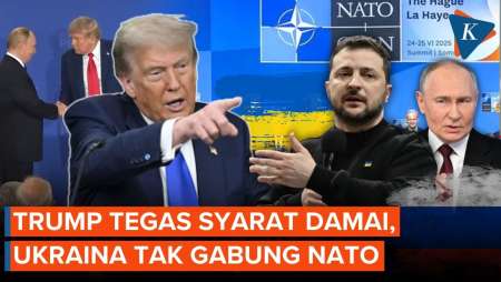 Pulang dari Alaska, Trump: Kalau Mau Damai, Ukraina Tak Boleh Gabung NATO