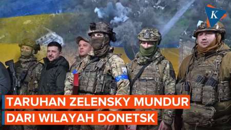 Zelensky Siap Tarik Pasukannya Dari Donetsk, Mengalah Demi Damai Dengan Rusia?