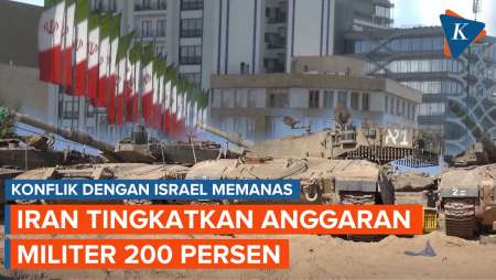 Konflik dengan Israel Memanas, Iran Tingkatkan Anggaran Militer 200 Persen