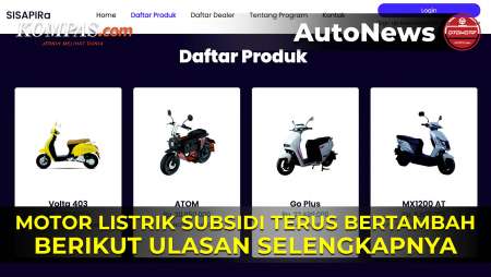 Motor Listrik Subsidi Diprediksi Tembus 40 Tipe sampai Akhir 2023