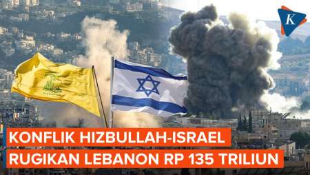 Konflik Israel-Hizbullah Bikin Lebanon Rugi Rp 135 Triliun