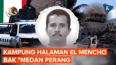 Bak Medan Perang! Begini Kondisi Tempat Asal Bos Narkoba El Mencho