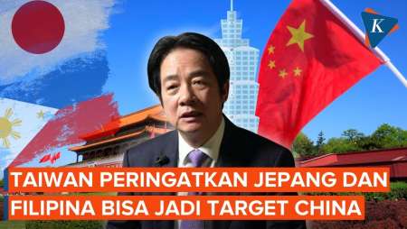 Lai Ching-te: China Bakal Serang Jepang-Filipina jika Taiwan Takluk