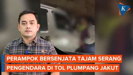 Perampok Bersenjata Serang Pengendara Terjebak Macet di Tol Plumpang, Korban Terluka