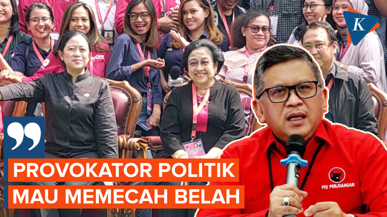 Kata Hasto soal Jokowi Jadi Ketum PDI-P
