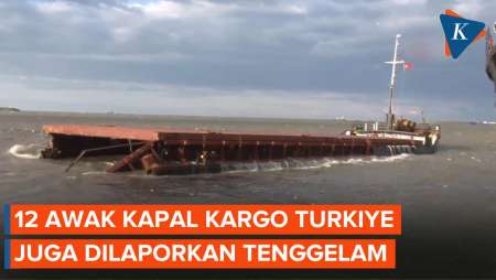 Kapal Kargo Turkiye Tenggelam di Laut Hitam, Usai Angkut Barang dari Rusia