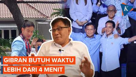 Jelang Debat Cawapres, TKN Klaim Waktu 4 Menit Tak Cukup Bagi Gibran