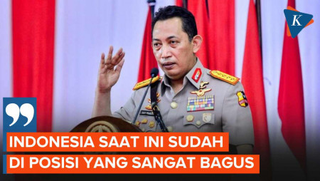 Kapolri: Indonesia Disegani di Asia dan Negara G20, Pemilu 2024 Jadi Buktinya