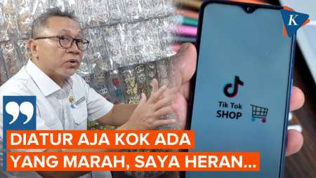 Curhat Mendag Zulhas saat Penertiban TikTok Shop Tuai Pro Kontra