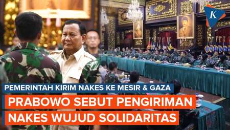 Prabowo Sebut Pemberangkatan Nakes ke Gaza dan Mesir sebagai Wujud…