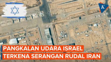 Citra Satelit Ungkap 3 Bangunan di Pangkalan AU Nevatim Israel Terkena Rudal Iran