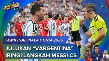 Timnas Argentina Ke Semifinal Diselimuti Kontroversi, Julukan "VARgentina" Muncul