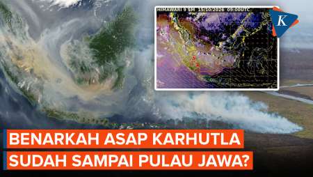 Benarkah Asap Karhutla Sudah Selimuti Langit Jabodetabek Dan Surabaya?