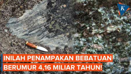 Inikah Penampakan Bebatuan Tertua di Dunia?
