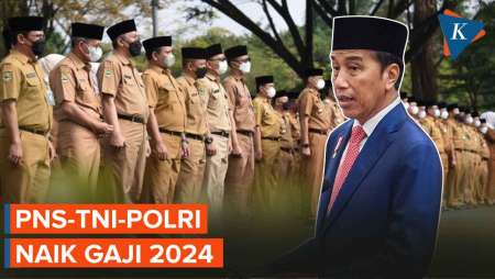 Jokowi Usulkan Gaji PNS-Polri Naik 8 Persen, Pensiunan 12 Persen