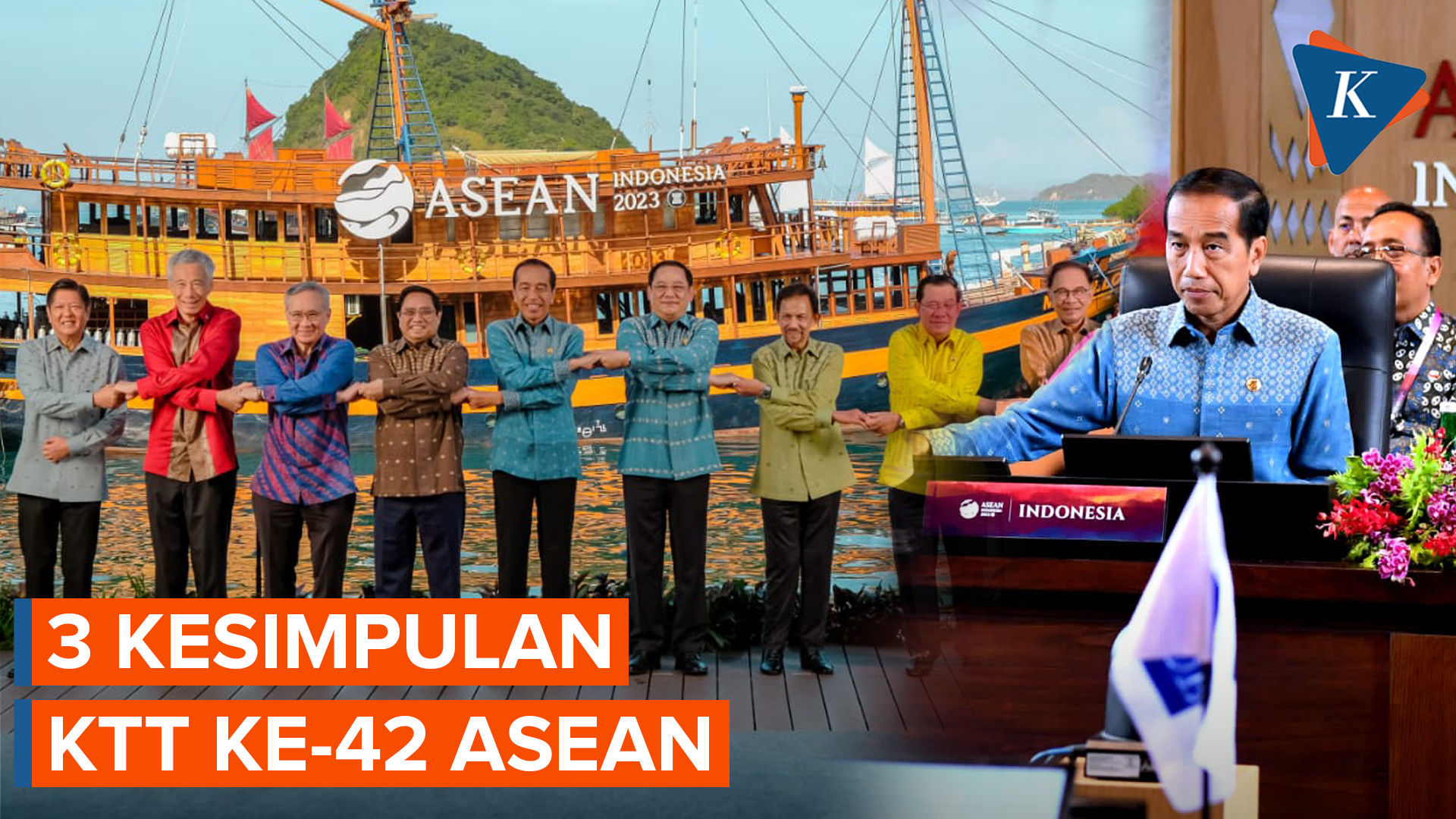 Resmi Berakhir, Jokowi Bacakan 3 Kesimpulan KTT Ke-42 ASEAN