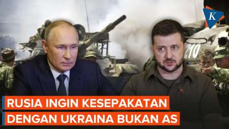 Kremlin Minta Kesepakatan Dicapai dengan Kyiv, Bukan Washington