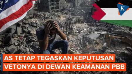 AS Tegaskan Keputusan Veto yang Gagalkan Upaya PBB Hentikan Perang Israel-Hamas