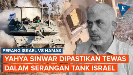 Terkuak! Yahya Sinwar Tewas dalam Serangan Tank Israel di Gaza Selatan