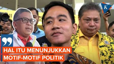 Hasto Sebut Isu Gibran Jadi Ketum Golkar Tunjukkan Motif Politik