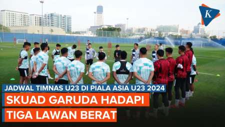 Jadwal Timnas Indonesia U23 di Piala Asia 2024 Lawan Australia, Qatar, dan Yordania
