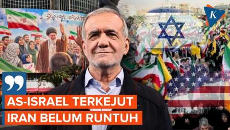 Pezeshkian: AS-Israel Terkejut Mengapa Iran Belum Runtuh