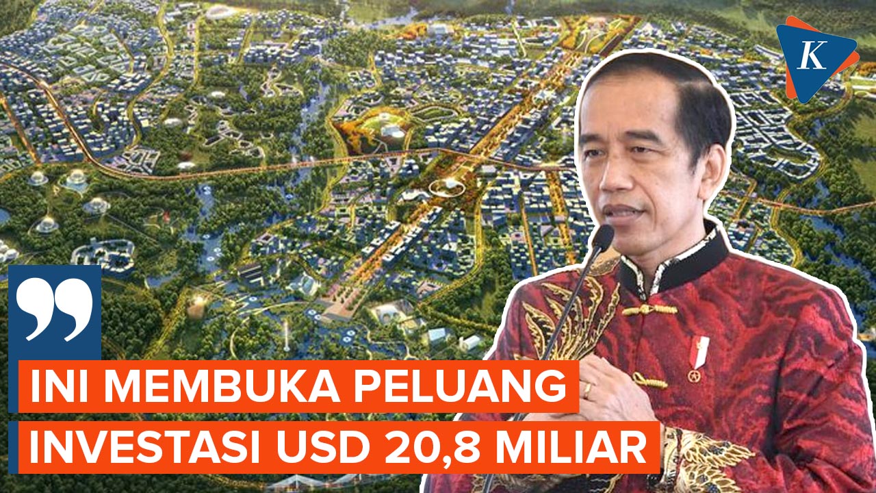 Jokowi Ungkap Peluang Investasi Triliunan Rupiah di IKN Nusantara